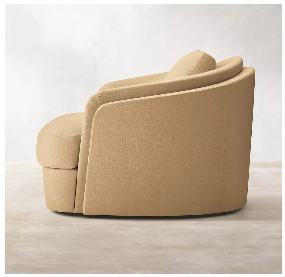 Chaise Pont-Aven en tissu, vue 2 sur 4