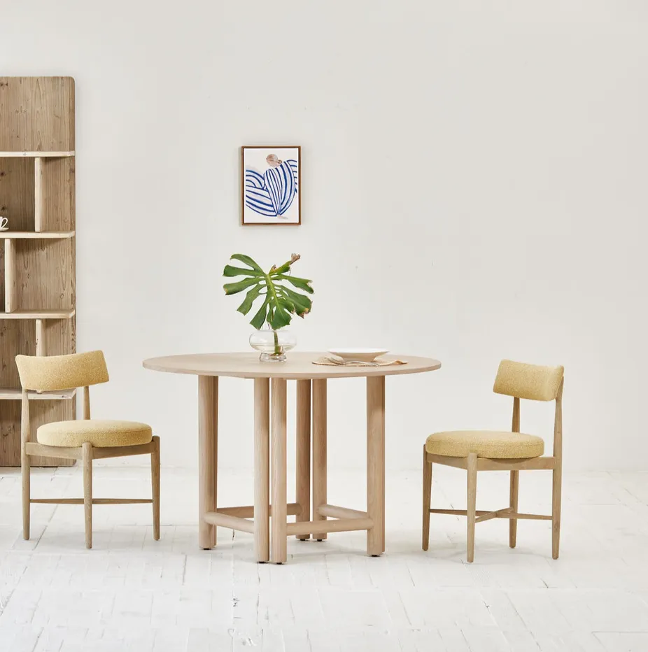 Chaise Rochefort en chêne, vue 2 sur 4