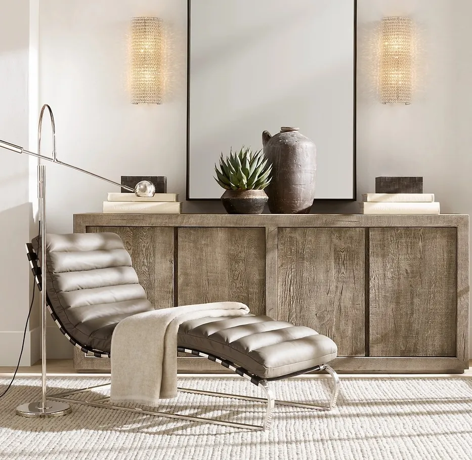 Chaise Roscoff en cuir, collection chaises ELWOOD HOME