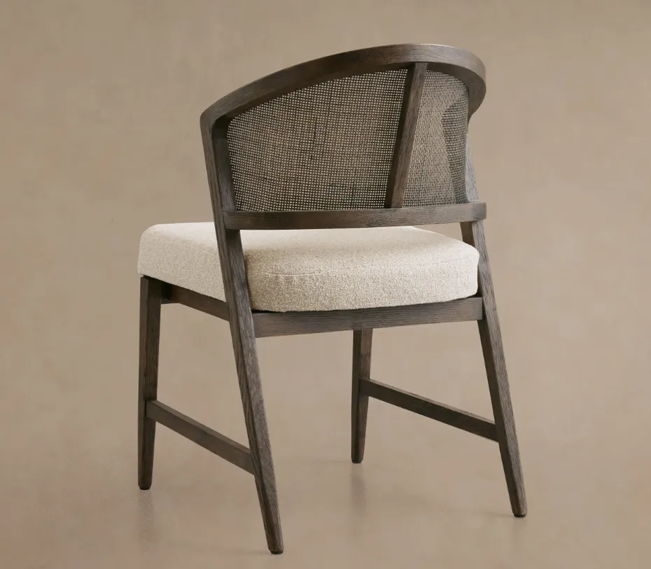 Chaise Roussillon en bois massif, vue 3 sur 4