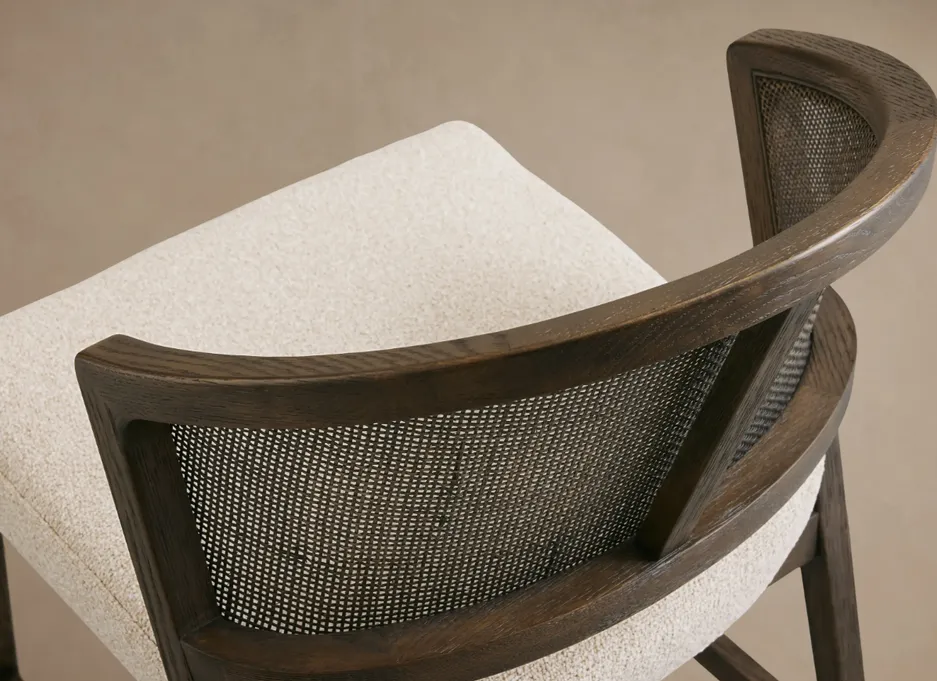 Chaise Roussillon en bois massif, vue 4 sur 4