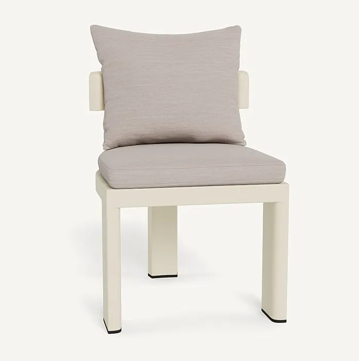 Chaise Salernes en tissu, vue 2 sur 5