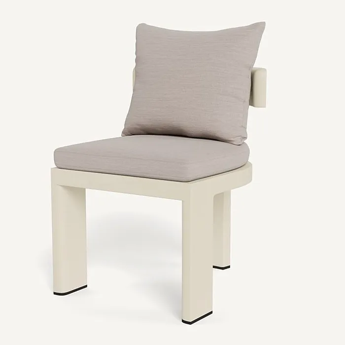 Chaise Salernes en tissu, vue 3 sur 5