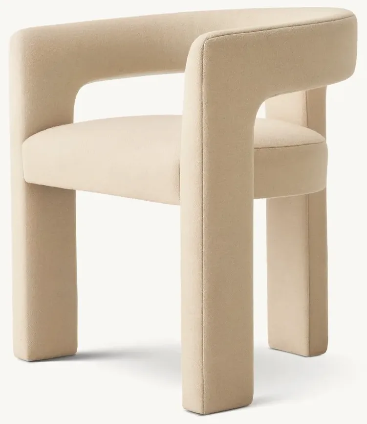 Chaise Semur en bois massif, vue 3 sur 6