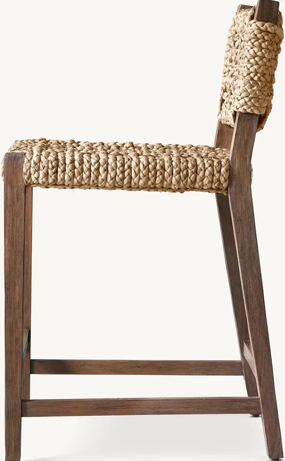Chaise Sisteron en rotin, vue 3 sur 6