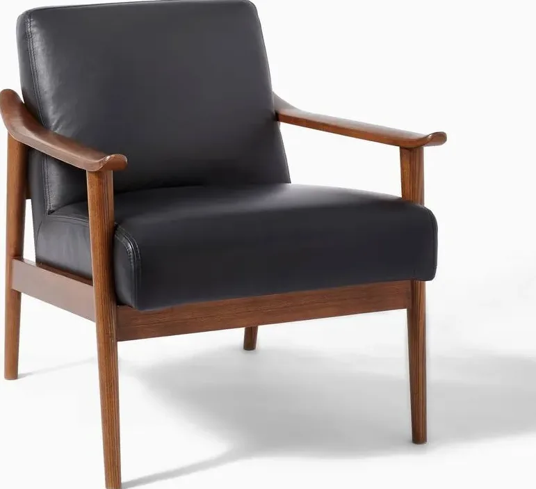 Chaise Tende en cuir, vue 6 sur 6