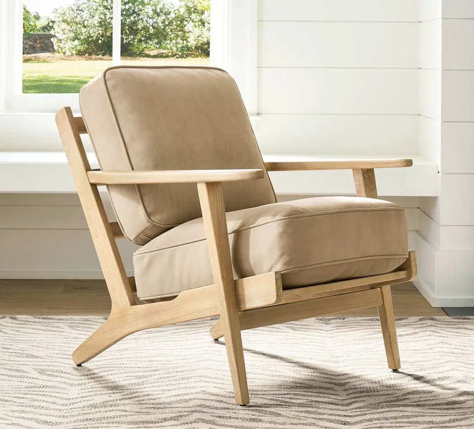 Chaise Valensole en chêne noir, vue 3 sur 5