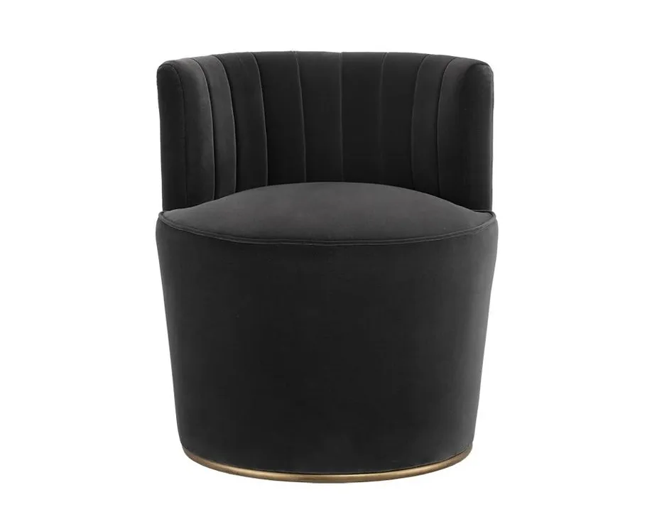 Chaise Vézelay en laiton, collection chaises ELWOOD HOME