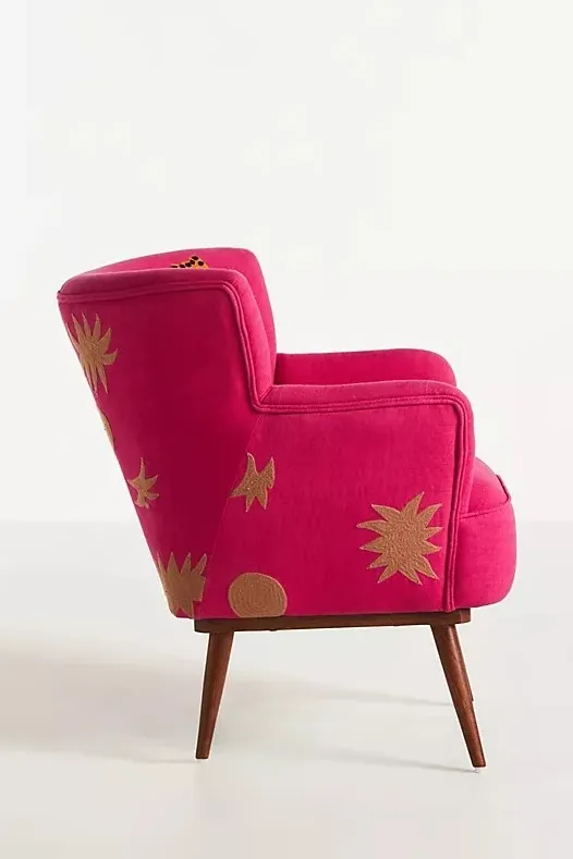 Chaise Yvoire en tissu, vue 5 sur 6