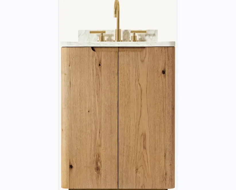 Coiffeuse Céreste en chêne, collection commodes ELWOOD HOME