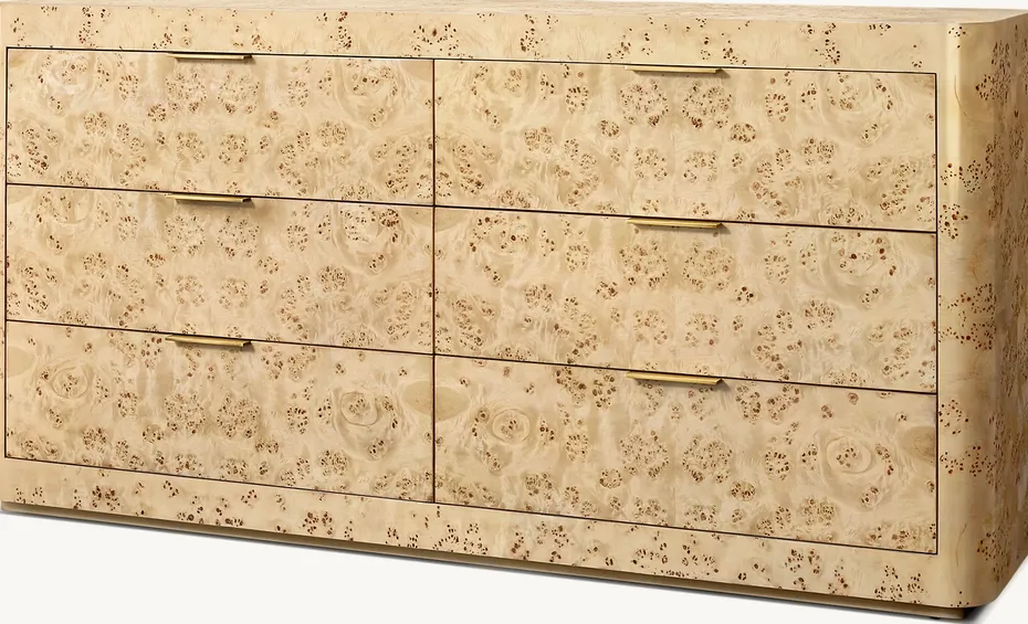 Commode Agde en chêne, vue 4 sur 6