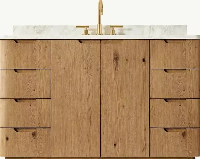 Commode Annonay en bois massif — commodes