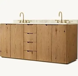 Commode Annonay en bois massif, vue 2 sur 6