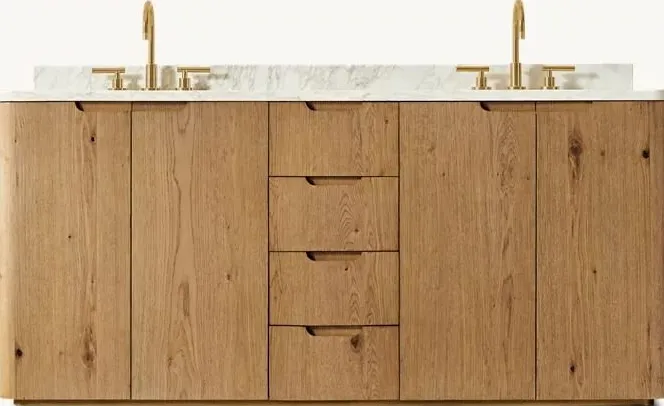Commode Annonay en bois massif, vue 6 sur 6