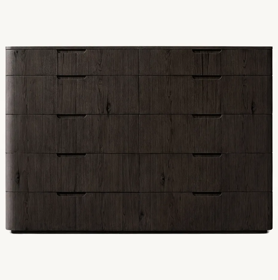 Commode Aubenas en bois massif, collection commodes ELWOOD HOME