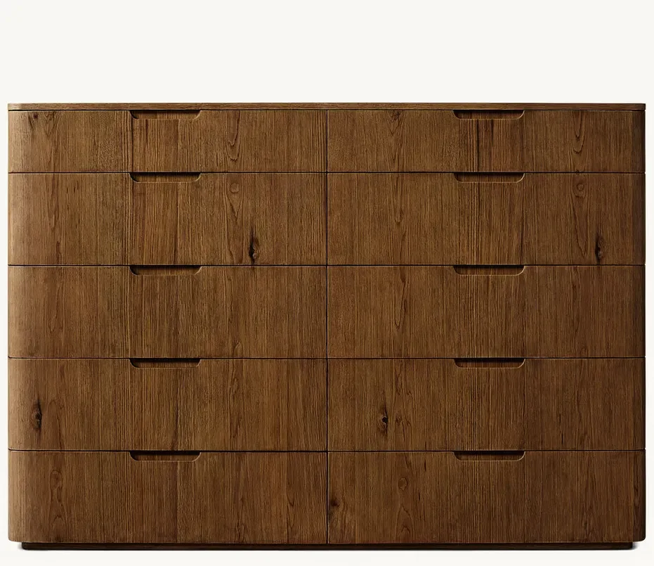 Commode Aubenas en bois massif, vue 2 sur 6