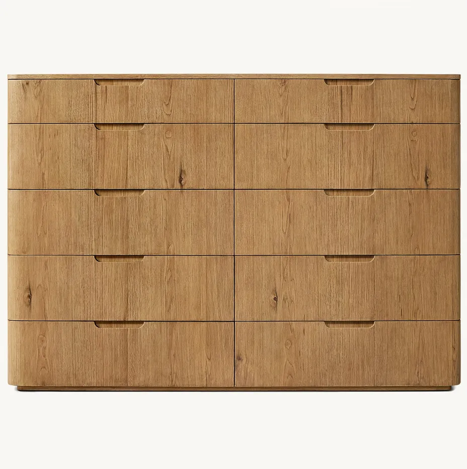 Commode Aubenas en bois massif, vue 3 sur 6