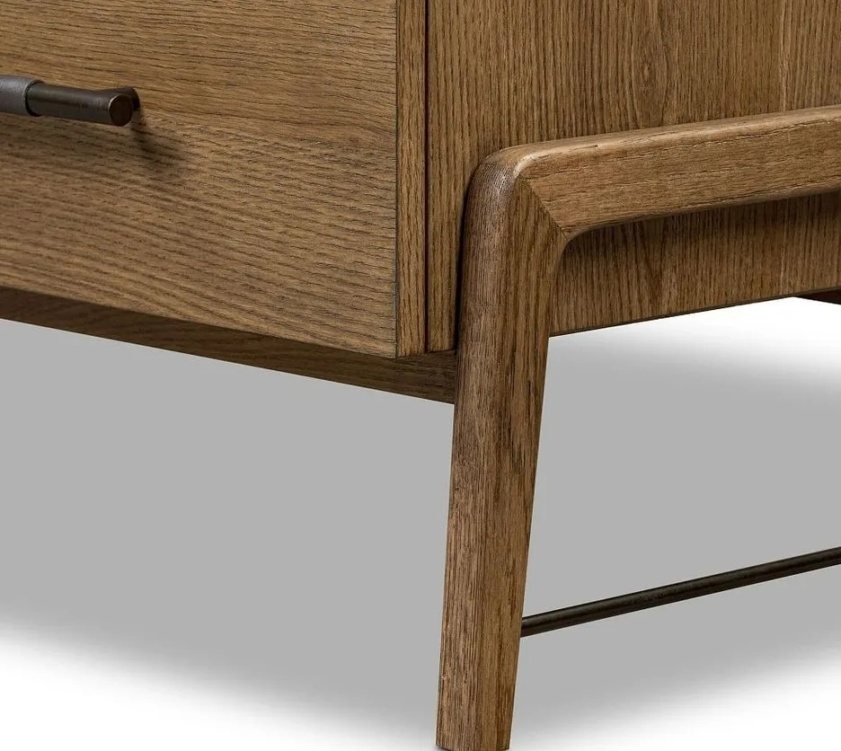 Commode Aups en chêne 6 tiroirs, vue 2 sur 5