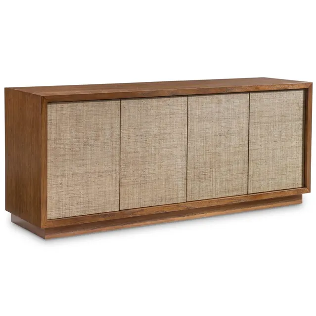 Commode Biot en bois massif 4 portes — commodes