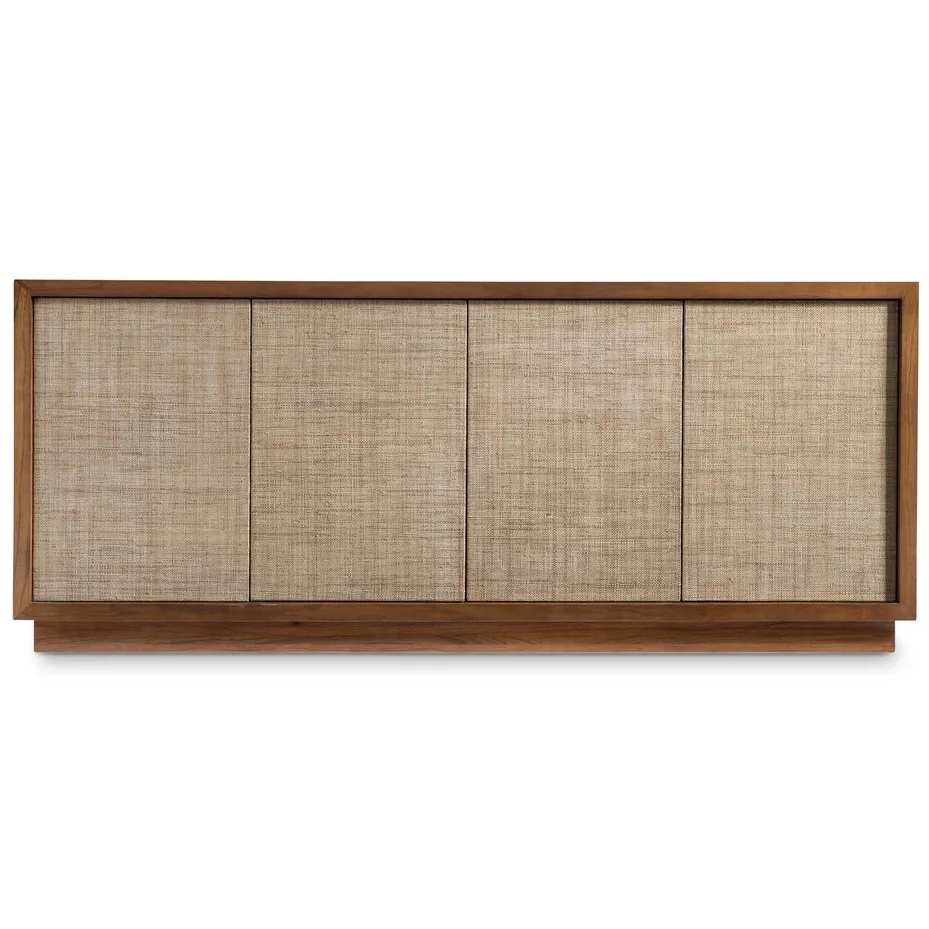 Commode Biot en bois massif 4 portes, vue 2 sur 6