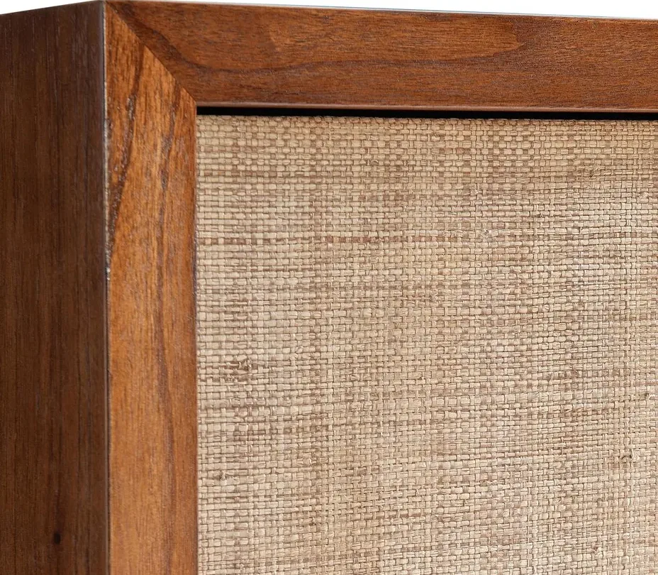 Commode Biot en bois massif 4 portes, vue 5 sur 6
