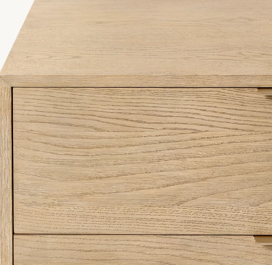 Commode Briançon en chêne 6 tiroirs, vue 3 sur 6