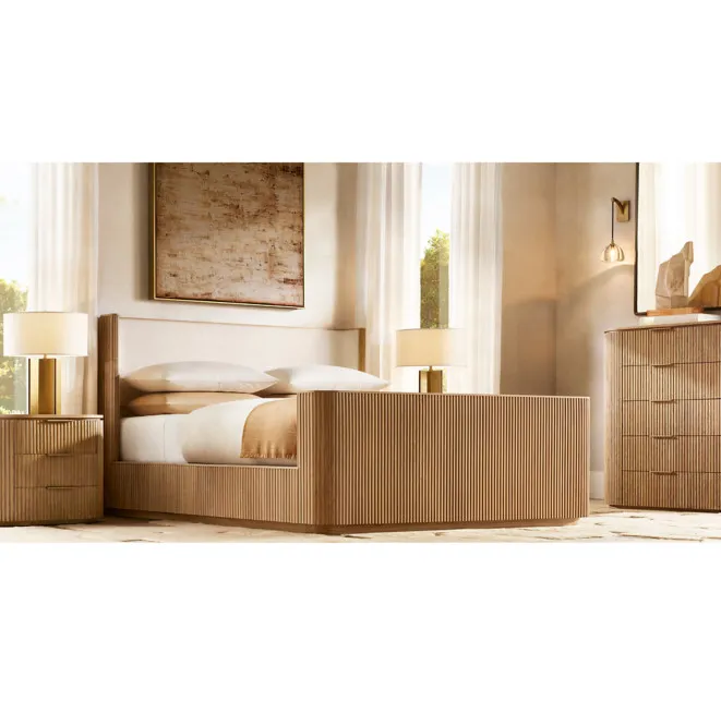 Commode Fayence en chêne 10 tiroirs, vue 2 sur 4