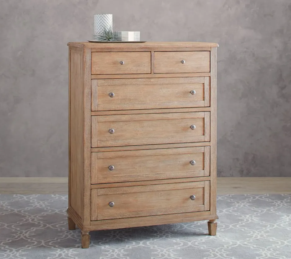 Commode Joyeuse en bois massif, vue 2 sur 6
