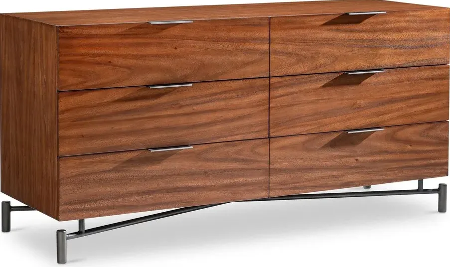 Commode Lourmarin en bois massif, vue 2 sur 5