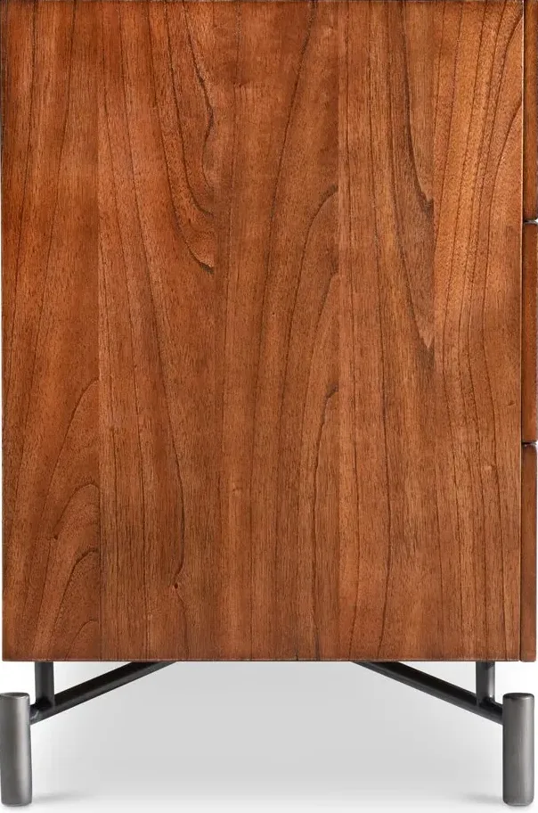 Commode Lourmarin en bois massif, vue 3 sur 5