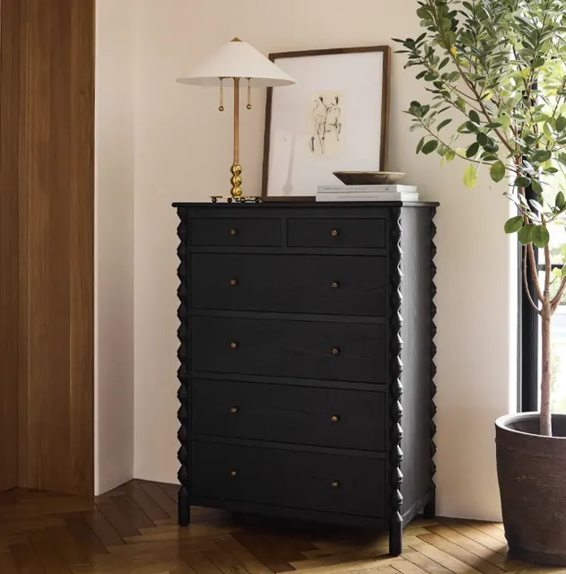 Commode Lussan en chêne — commodes