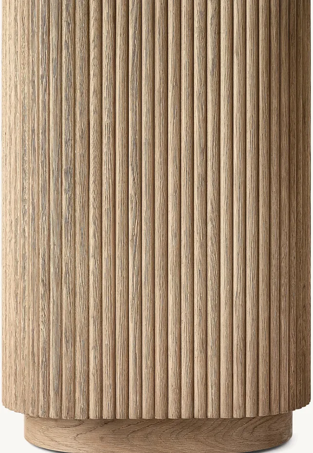 Commode Manosque en chêne 9 tiroirs, vue 3 sur 4