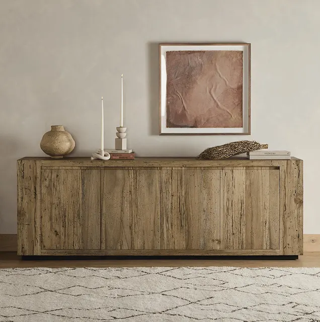 Commode Mougins en chêne 6 tiroirs — commodes