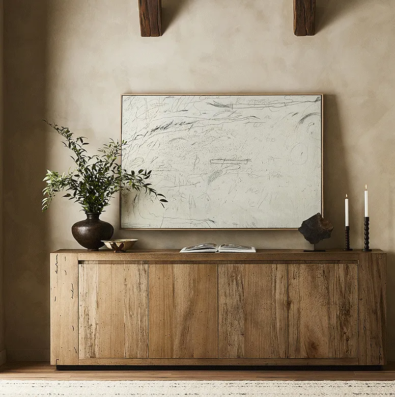 Commode Mougins en chêne 6 tiroirs, vue 2 sur 5