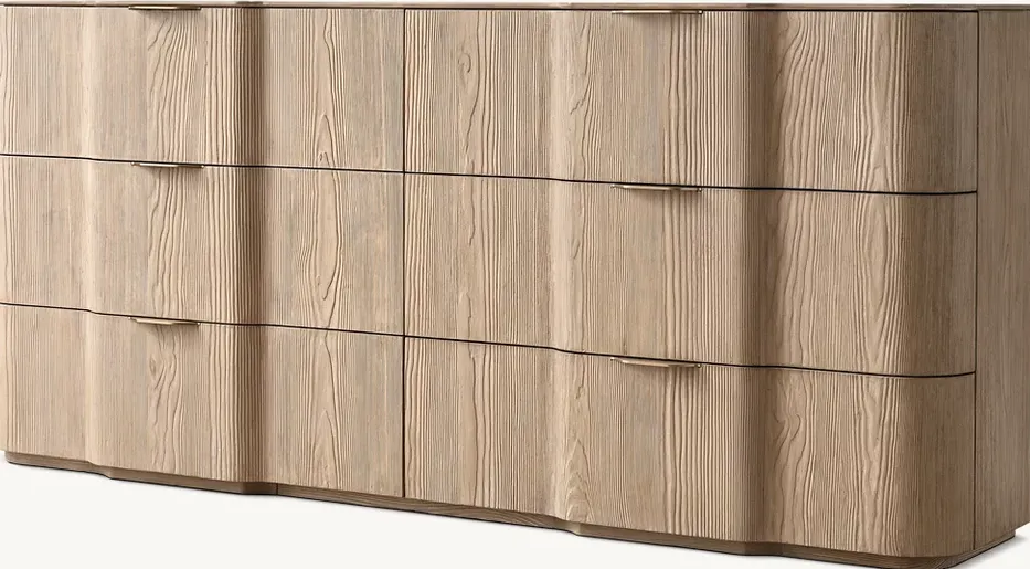Commode Nyons 6 tiroirs, vue 2 sur 6