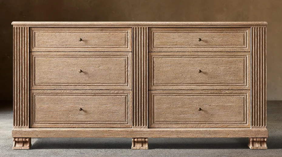 Commode Roussillon rustique, vue 3 sur 6