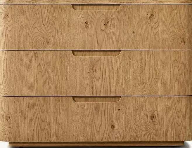 Commode Ruoms 5 tiroirs vintage, vue 6 sur 6