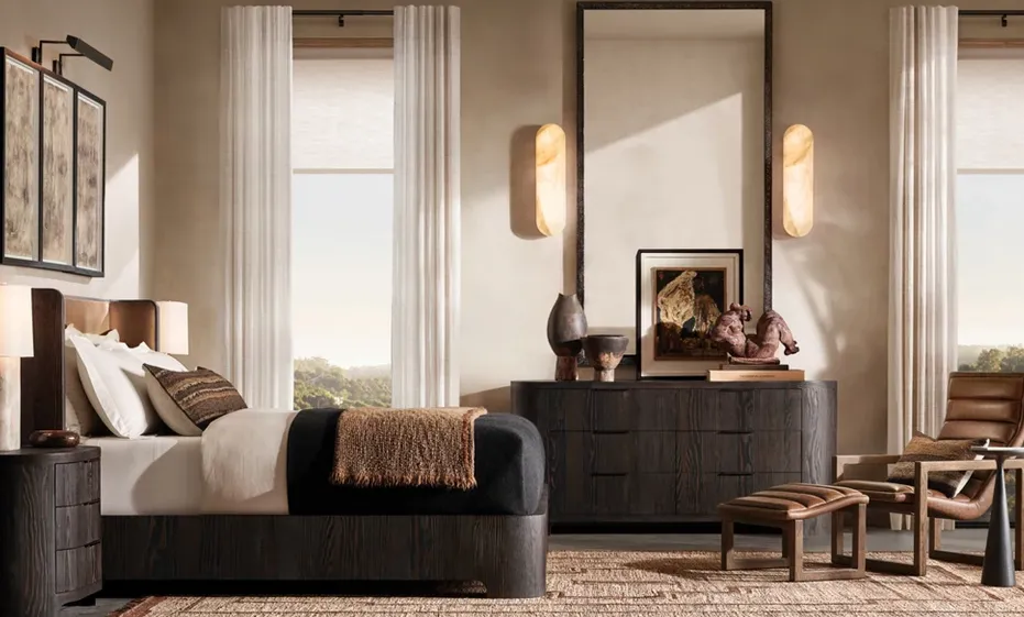 Commode Seillans en chêne 6 tiroirs, vue 6 sur 6