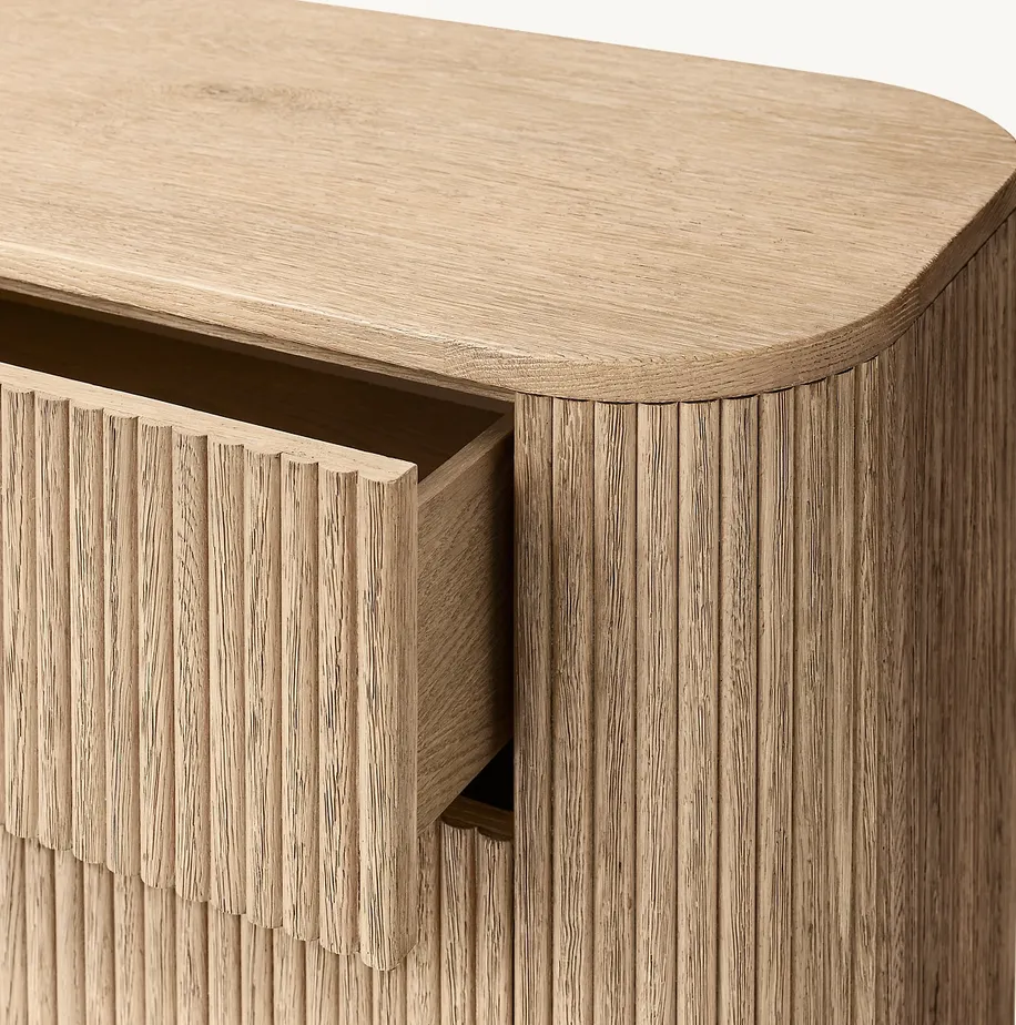 Commode Tourtour en chêne 6 tiroirs, vue 4 sur 6