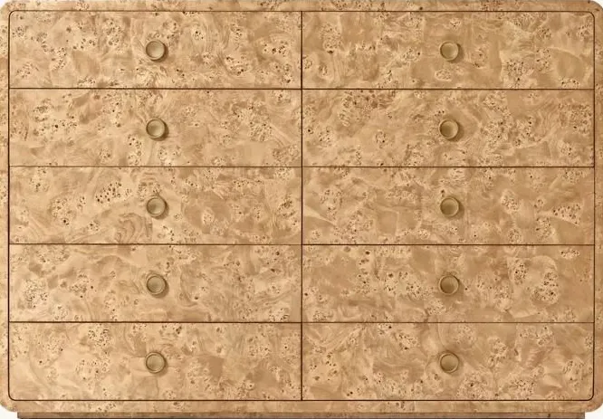 Commode Vogüé en bois massif, vue 3 sur 6