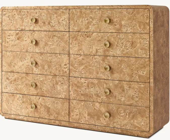 Commode Vogüé en bois massif, vue 4 sur 6