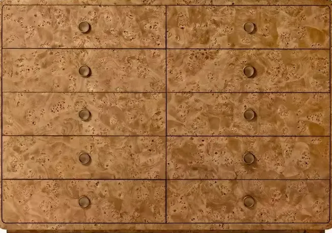 Commode Vogüé en bois massif, vue 6 sur 6