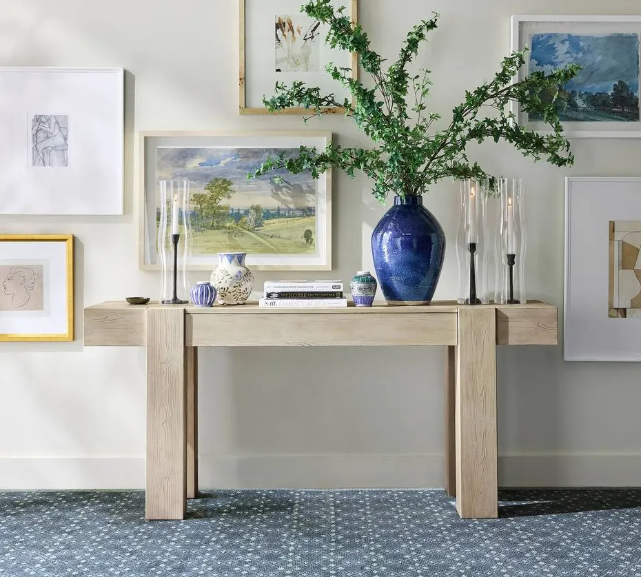 Console Aigues en bois massif, vue 4 sur 5