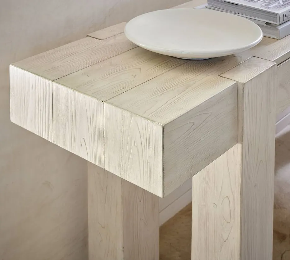 Console Aigues en bois massif, vue 5 sur 5