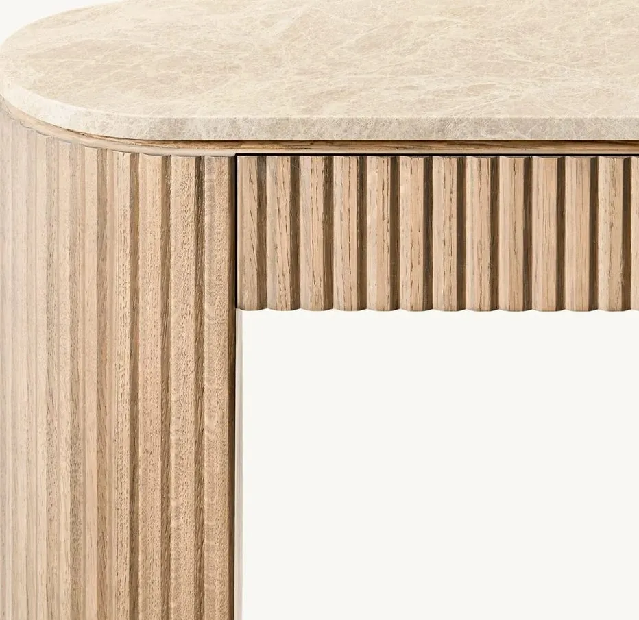Console Annot en marbre, vue 4 sur 6