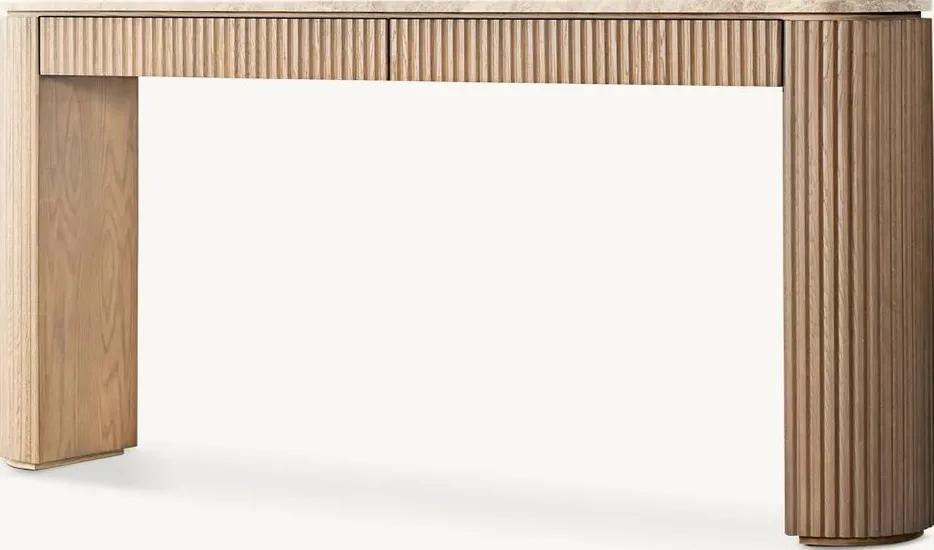 Console Annot en marbre, vue 5 sur 6