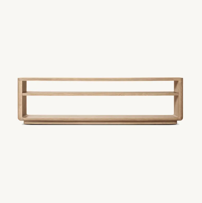 Console Arbois en chêne, collection tables basses et d'appoint ELWOOD HOME