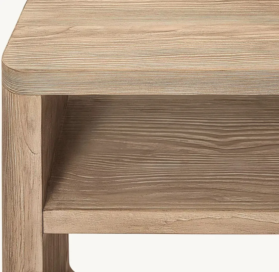 Console Arbois en chêne, vue 5 sur 6