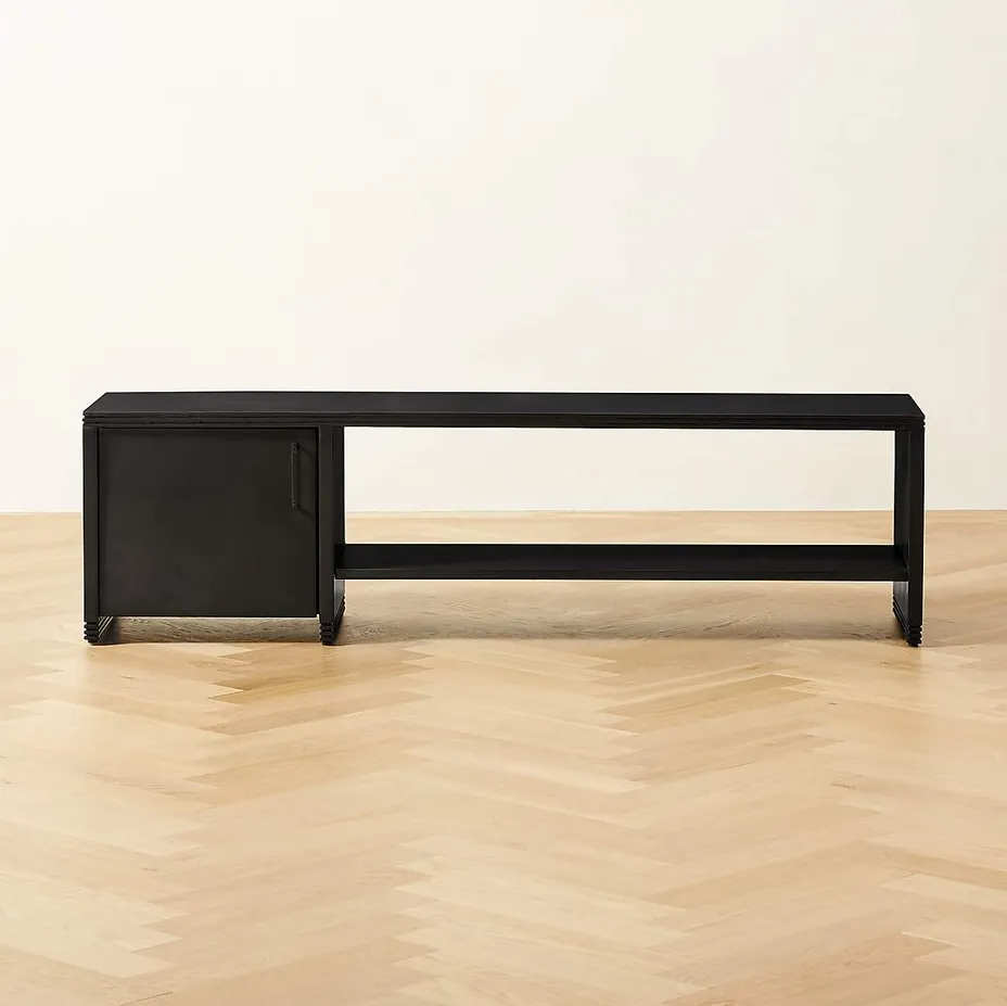 Console Arcachon en bois massif, collection tables basses et d'appoint ELWOOD HOME