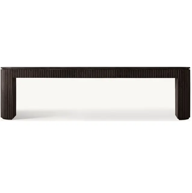 Console Argelès en chêne noir — tables basses et d'appoint